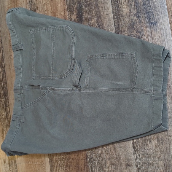 Carhartt Rugged Flex Relaxed Canvas Utility Flat Front Work Shorts Size 42x11" - Picture 5 of 7